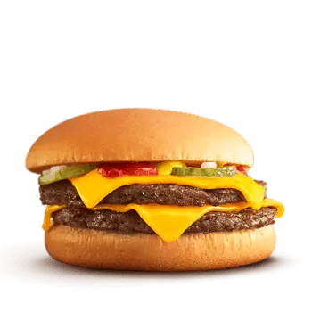 ダブルチーズバーガー