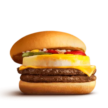 倍エグチ(倍エッグチーズバーガー)